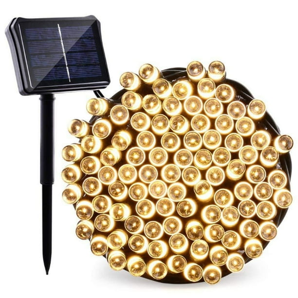Solar 100/200/500 LED String Fairy Lights Garden Outdoor Party Tree Lamp Decor Solar 100/200/500 LED String Fairy Lights Garden Outdoor Party Tree Lamp Decor